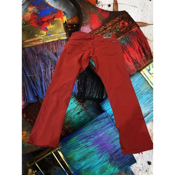 Volcom Slim Straight Fit Jeans, 33X29 1/4 - Picture 1 of 8